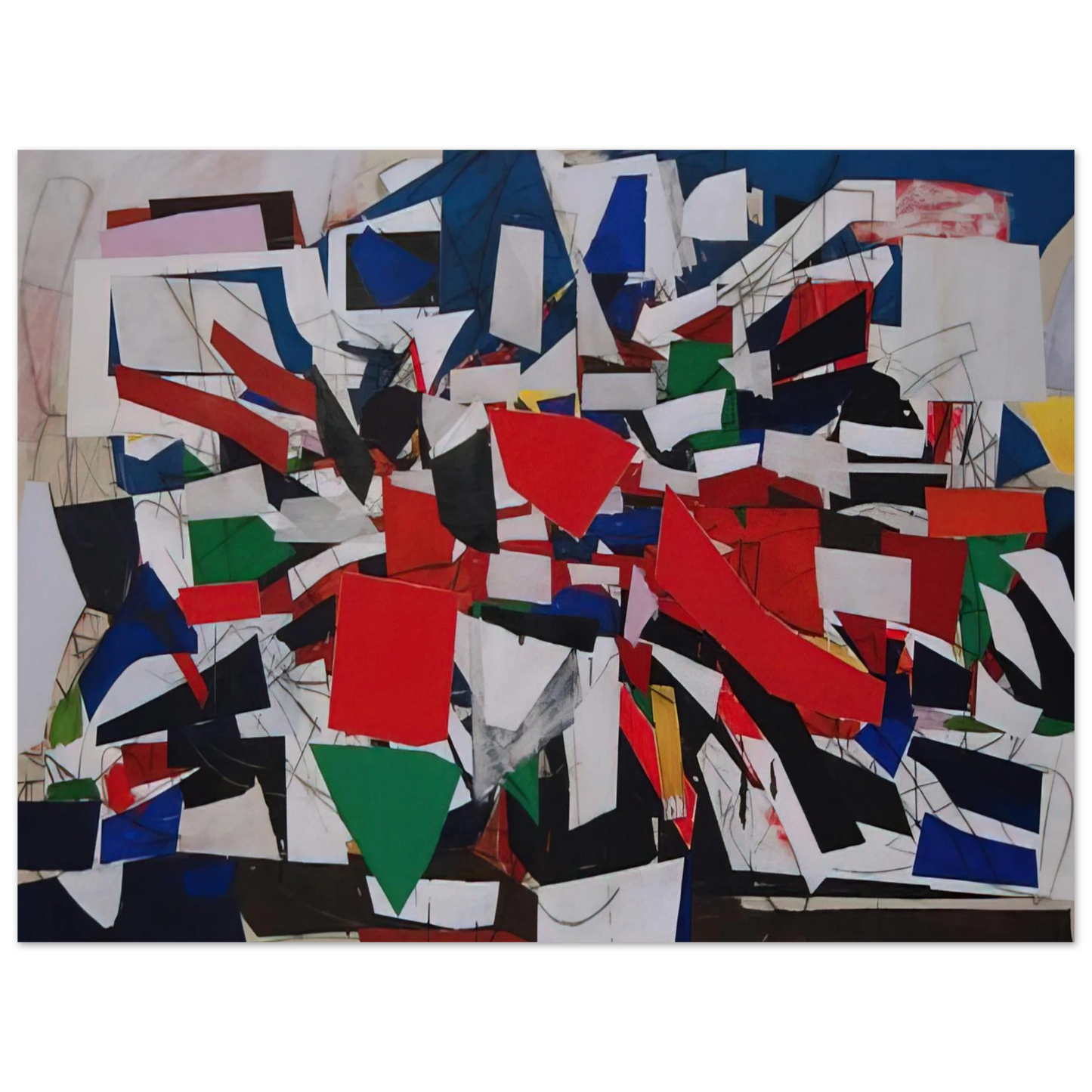 Robert Goodnough - Struggle - 1967 Fine Art Poster - Default Title