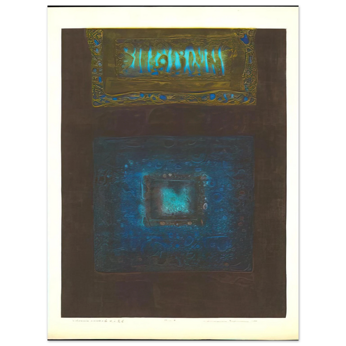 Hiroyuki Tajima - Volcanic Rocks B - 1970 75x100 cm / 30x40inches Fine Art Poster