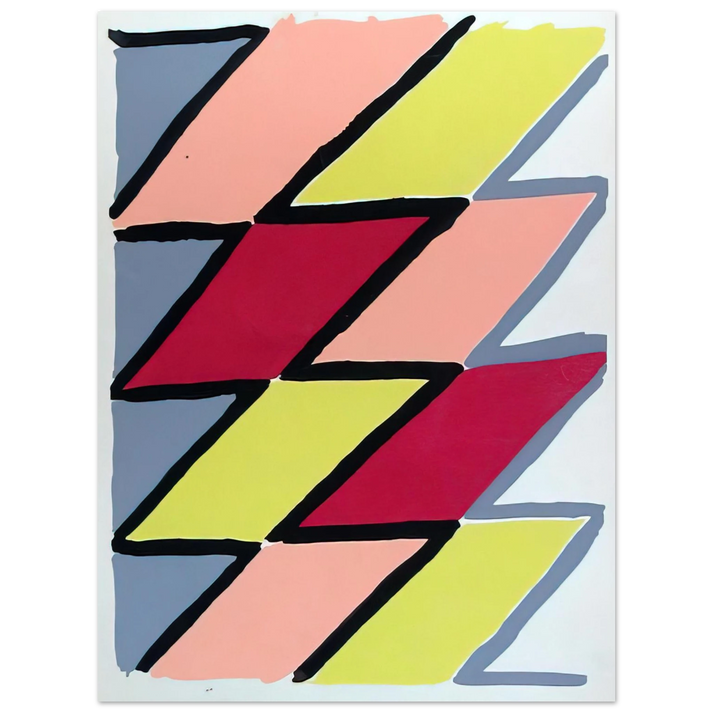 Sonia Delaunay - COMPOSITION 22 75x100 cm / 30x40inches Fine Art Poster