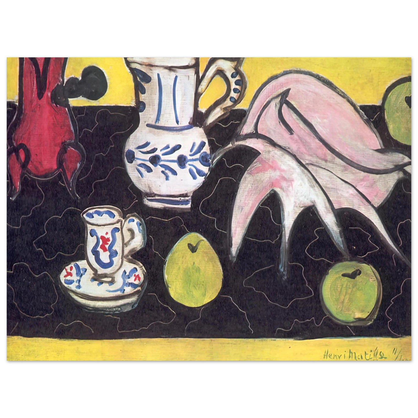 Henri Matisse - STILL LIFE WITH A SHELL 1940 Fine Art Poster - Default Title
