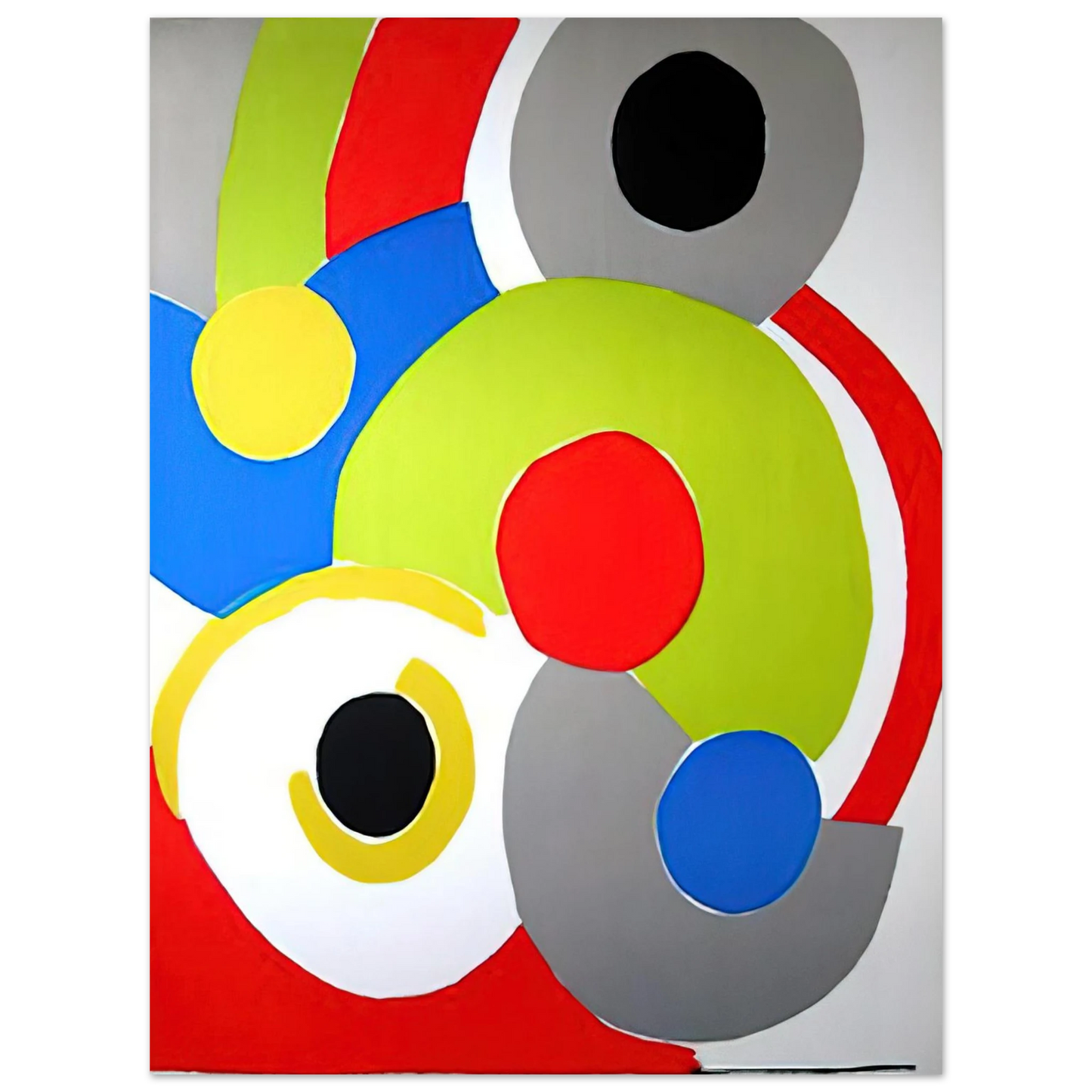 Sonia Delaunay - COMPOSITION 1 Fine Art Poster - Default Title