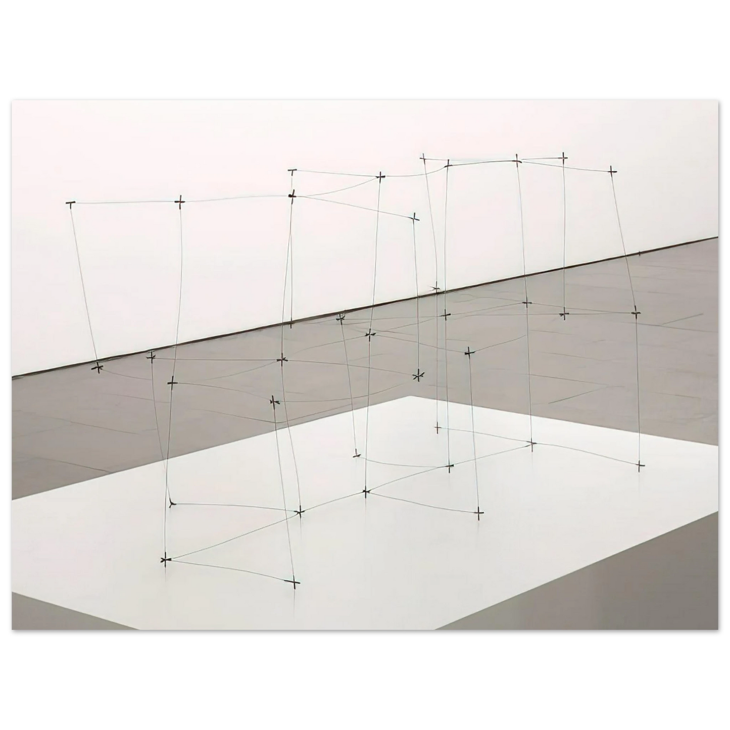 Gego - Reticulárea cuadrada horizontal 7110 - 1971 Fine Art Poster - Default Title