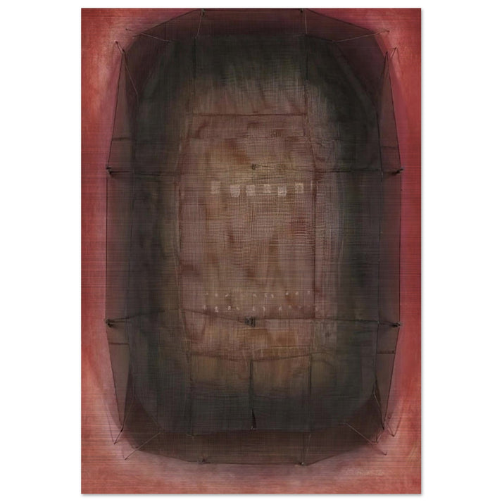 Espejo Púrpura - Art Informel - Manuel Rivera Brushed Aluminum Print - 70x100 cm / 28x40 inches | Manuel Rivera Aluminum Print | Manuel Rivera Prints