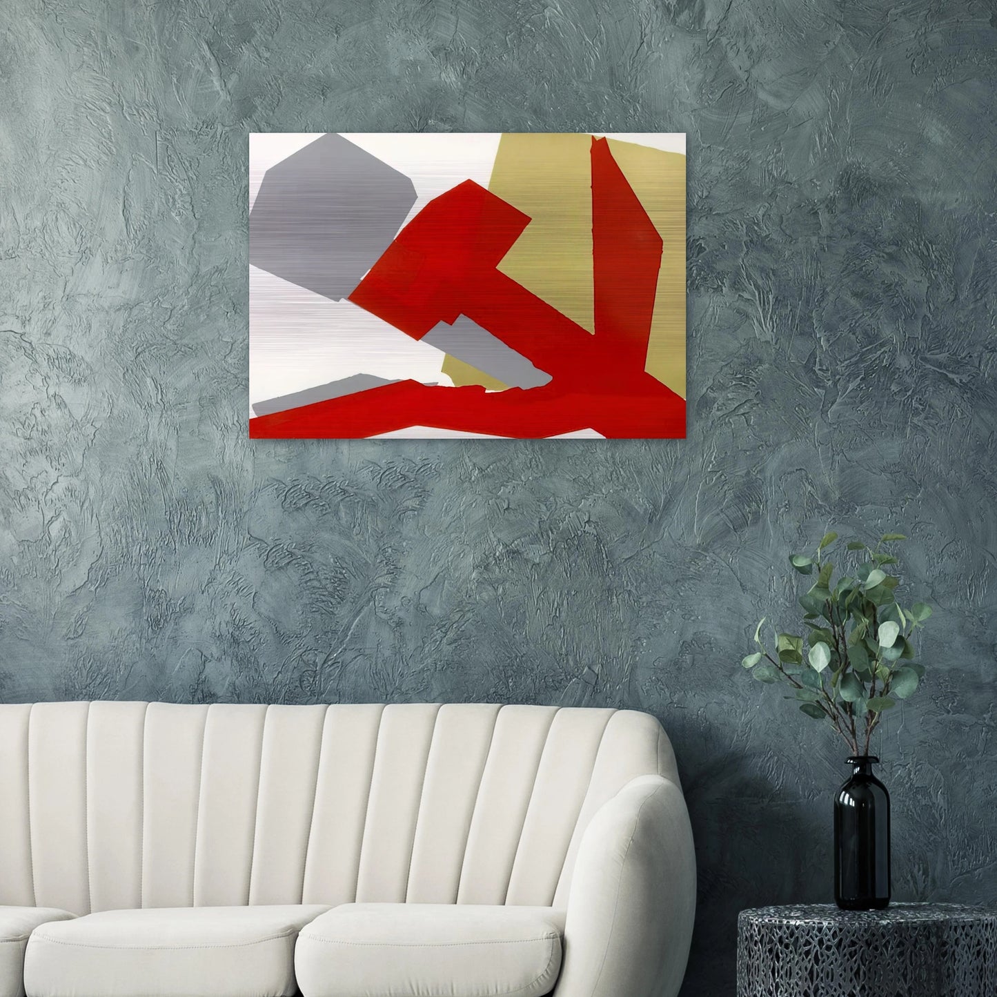 Hammer and Sickle Special Edition - Andy Warhol Brushed Aluminum Print - 70x100 cm / 28x40 inches | Andy Warhol Aluminum Print | Andy Warhol Prints