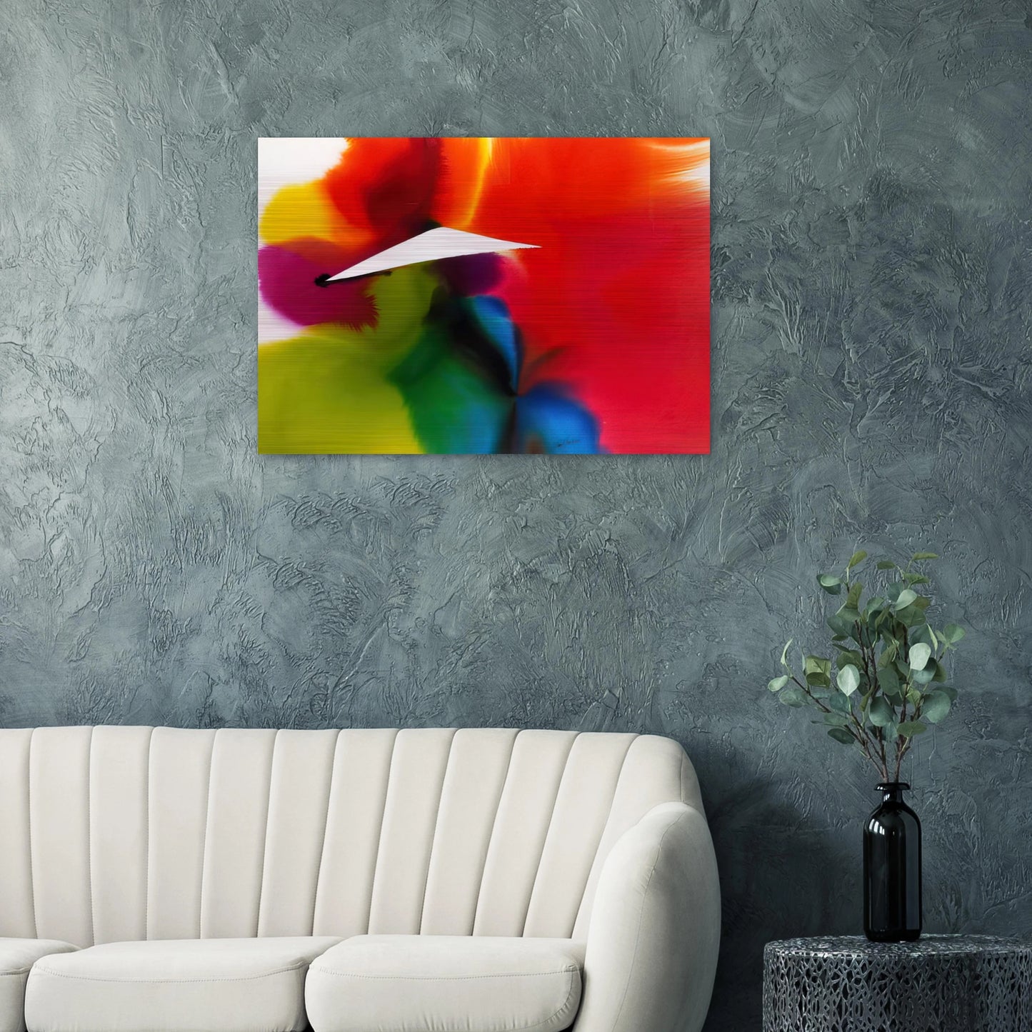 Phenomena French West Indies - Paul Jenkins Brushed Aluminum Print - 70x100 cm / 28x40 inches | Paul Jenkins Aluminum Print | Paul Jenkins Prints