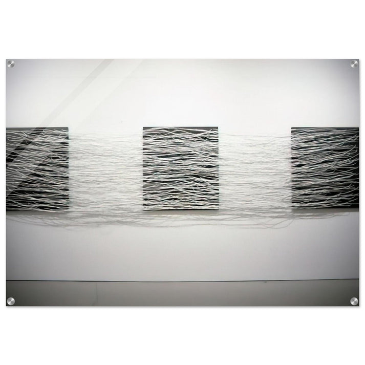 METRONOMIC IRREGULARITY II 1966 - Eva Hesse Acrylic Print - 70x100 cm / 28x40″ inches