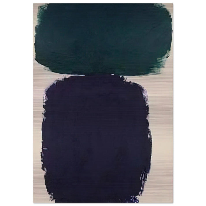 Untitled - 1961 - Ray Parker Brushed Aluminum Print - 70x100 cm / 28x40 inches | Ray Parker Aluminum Print | Ray Parker Prints