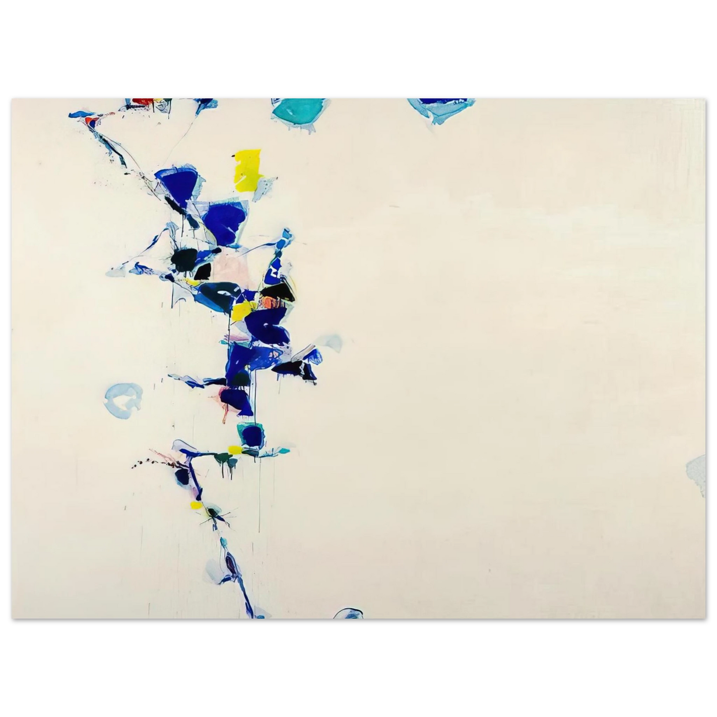 Sam Francis - Toward Disappearance III Fine Art Poster - Default Title