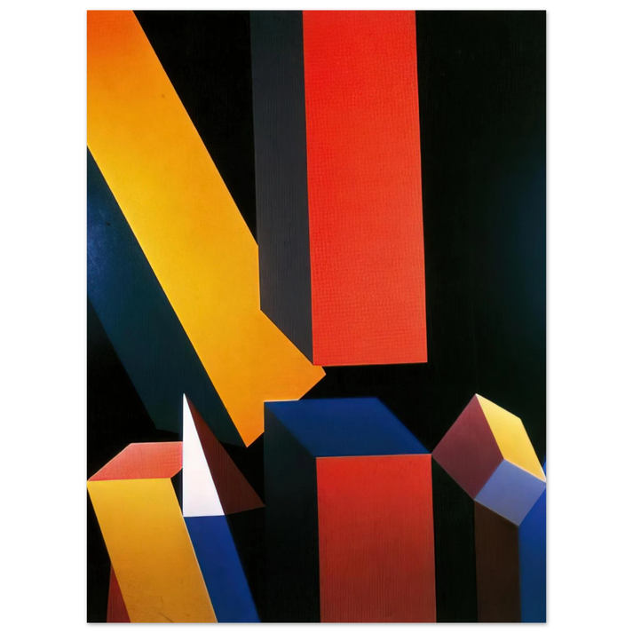 Miriam Schapiro - Byzantium - Hard Edge Painting 75x100 cm / 30x40inches Fine Art Poster