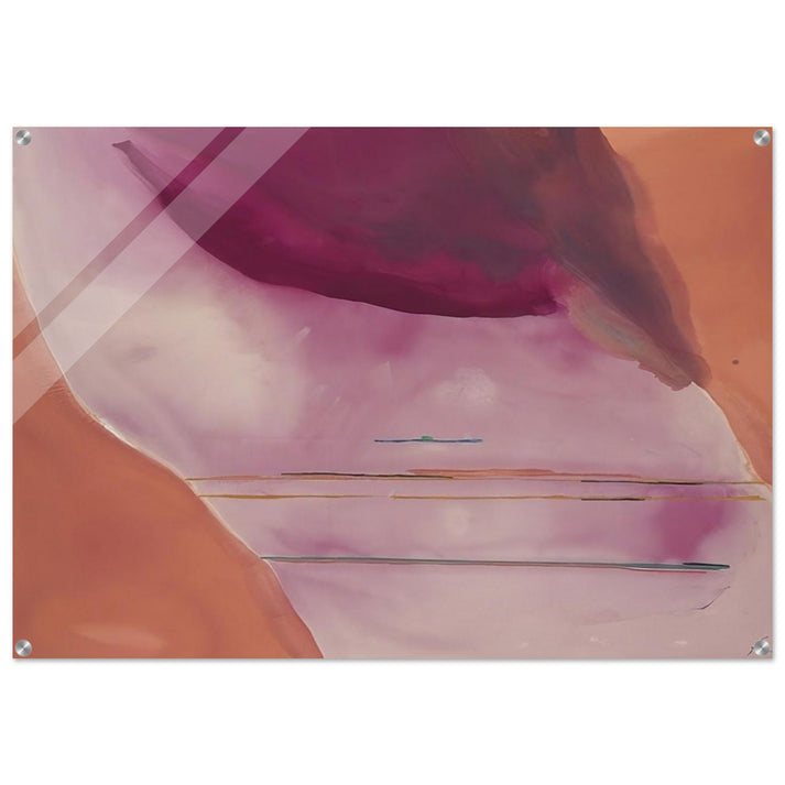 Pendulum - 1972 - Helen Frankenthaler Acrylic Print - 70x100 cm / 28x40″ inches