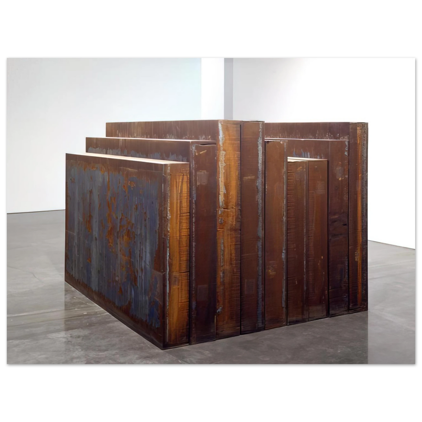 Richard Serra - ELEVATIONAL MASS 2006 Fine Art Poster - Default Title