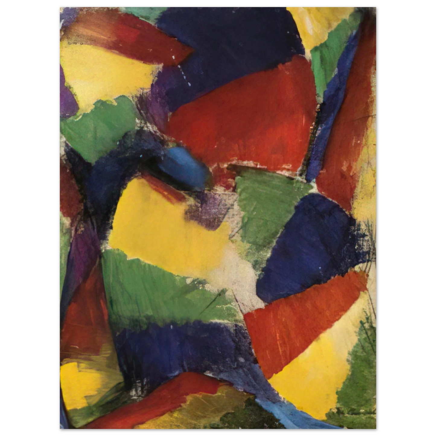 Morgan Russell - Synchromy to Light - Synchromism Fine Art Poster - Default Title