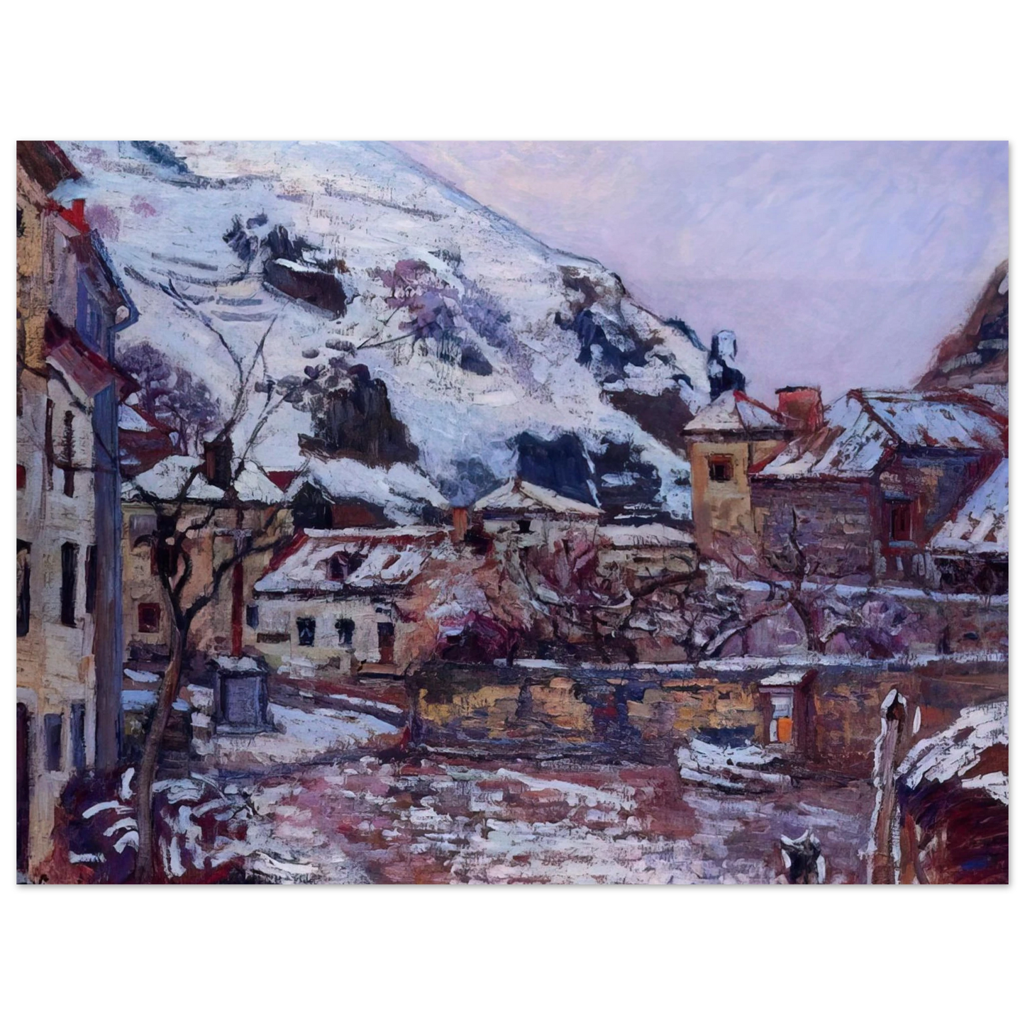 Armand Guillaumin - Saint-Julien-des-Chazes - 1895 Fine Art Poster - Default Title