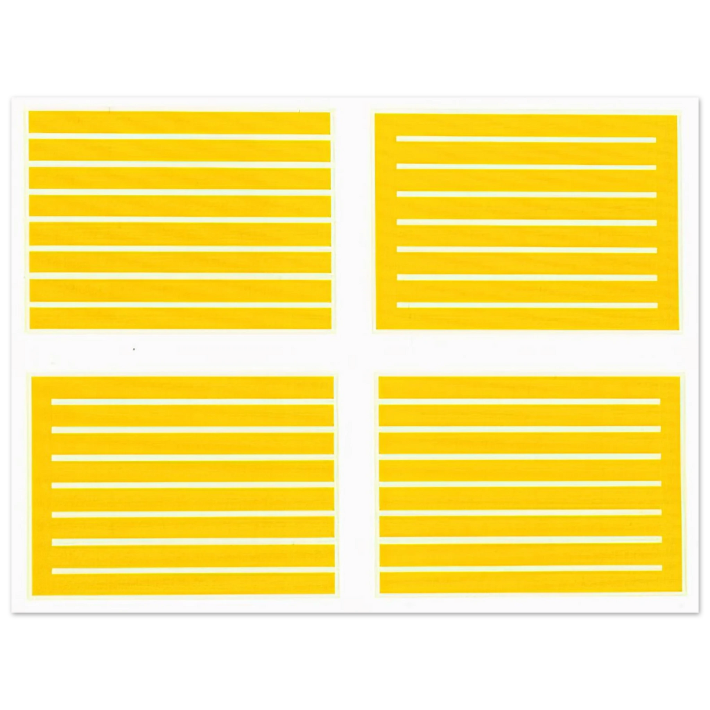 Donald Judd - Untitled #235-238 - 1994 Fine Art Poster - Default Title