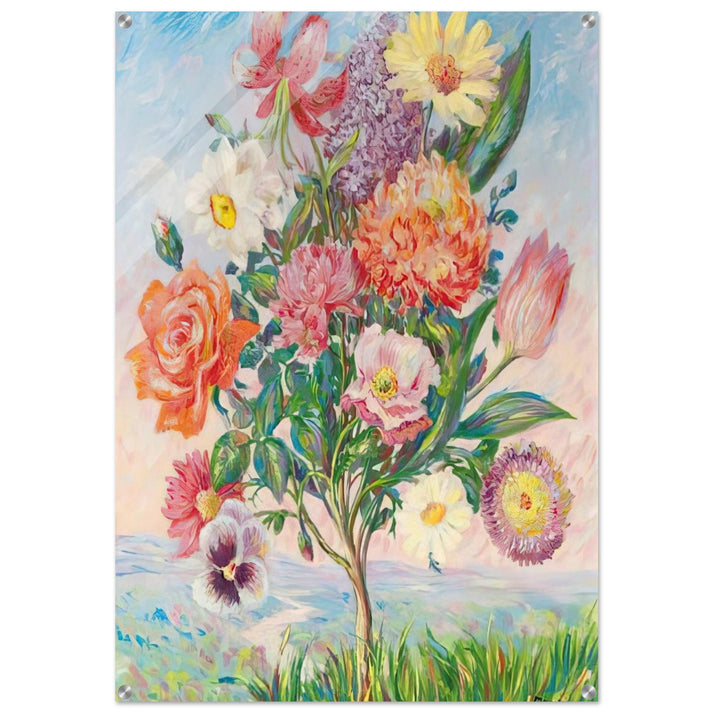 FORETHOUGHT 1943 - Rene Magritte Acrylic Print - 70x100 cm / 28x40″ inches