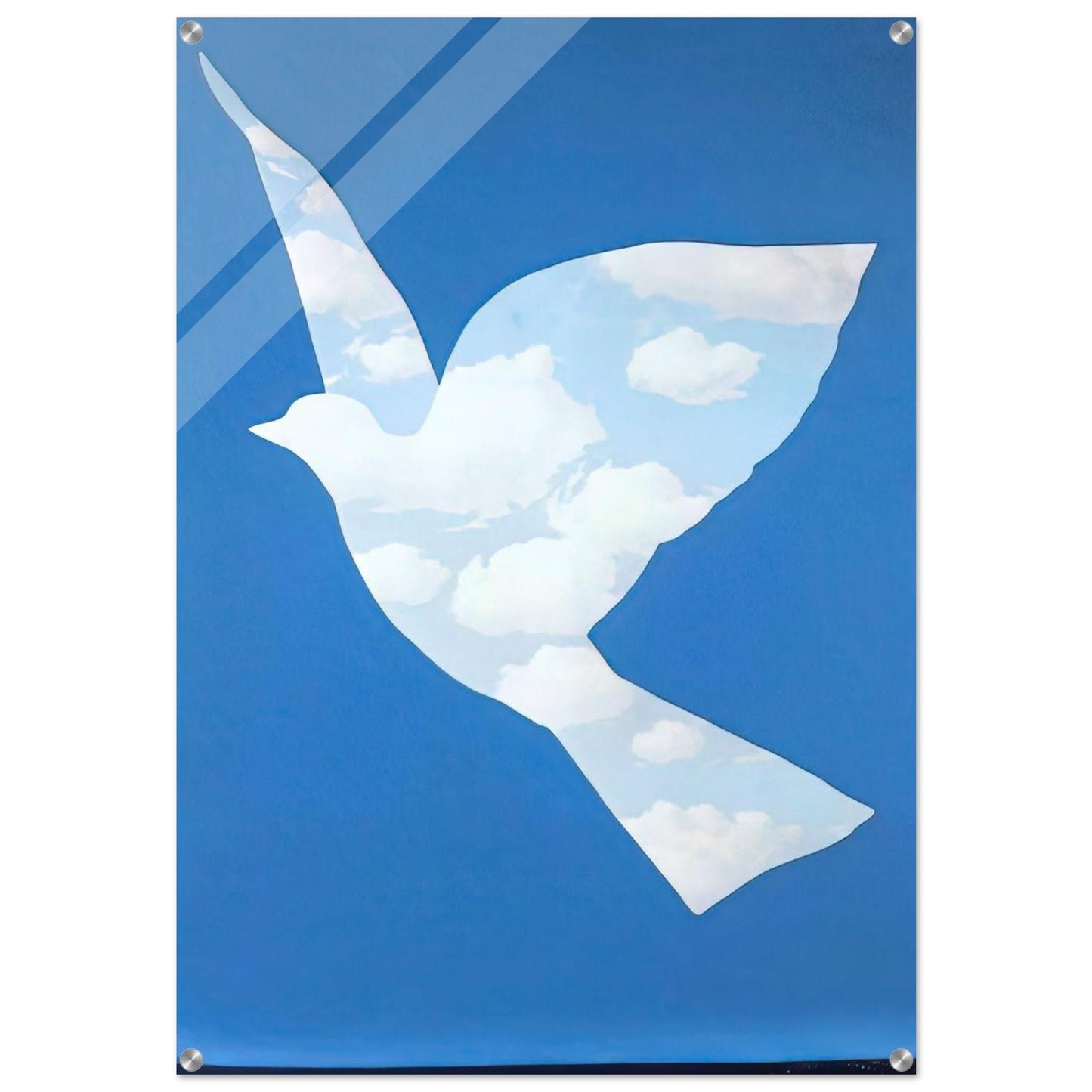 THE PROMISE 1966 - Rene Magritte Acrylic Print - 70x100 cm / 28x40″ inches