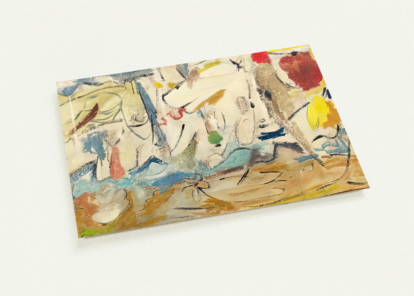 Cloudscape, 1951- By Helen Frankenthaler Pack of 10 Post Cards | Helen Frankenthaler Post Cards | A6 (10.5 x 14.8 cm) - 4.1 x 5.8 inches