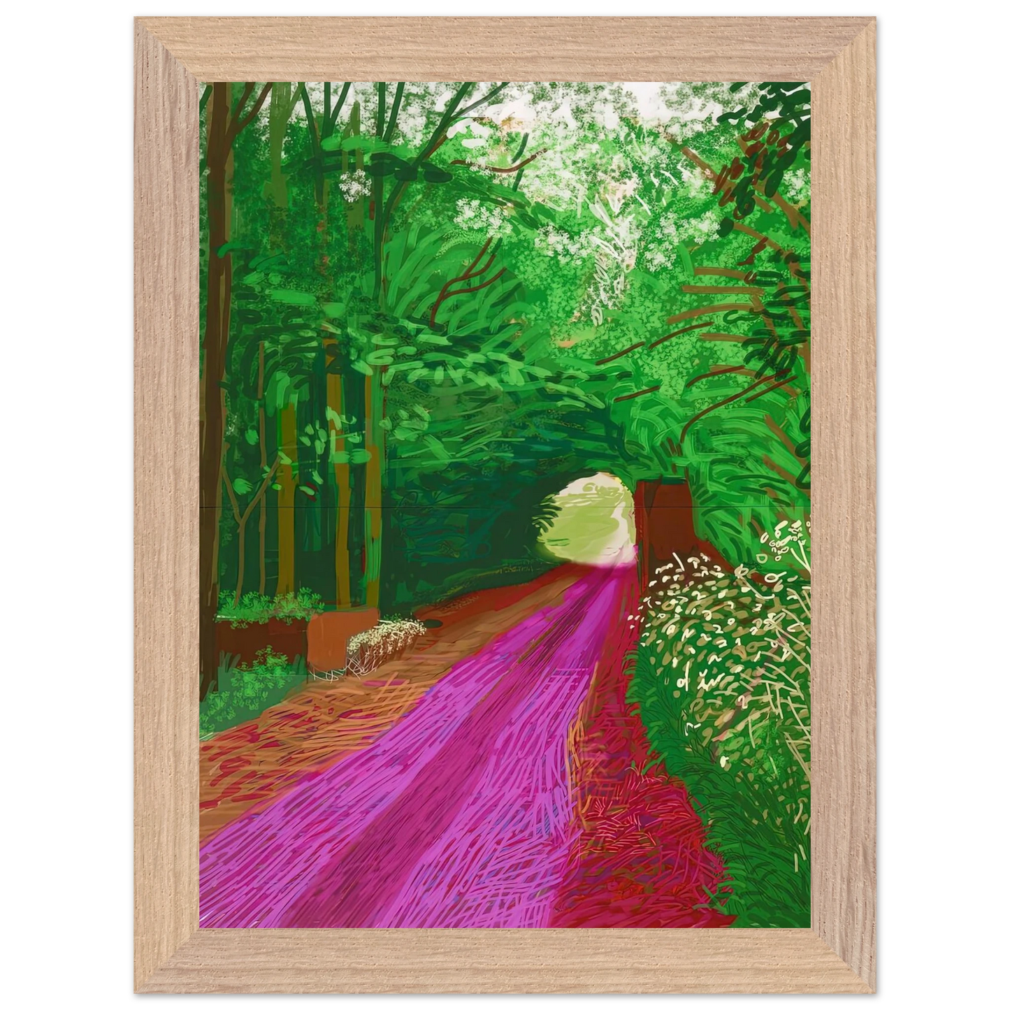 David Hockney - David Hockney Wall art - 20x25 cm / 8x10 inches - Fine Art Poster - -