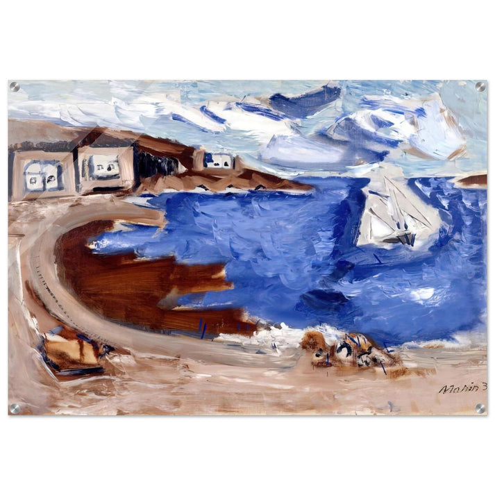 From Seeing Cape Split - 1935 - John Marin Acrylic Print - 70x100 cm / 28x40″ inches