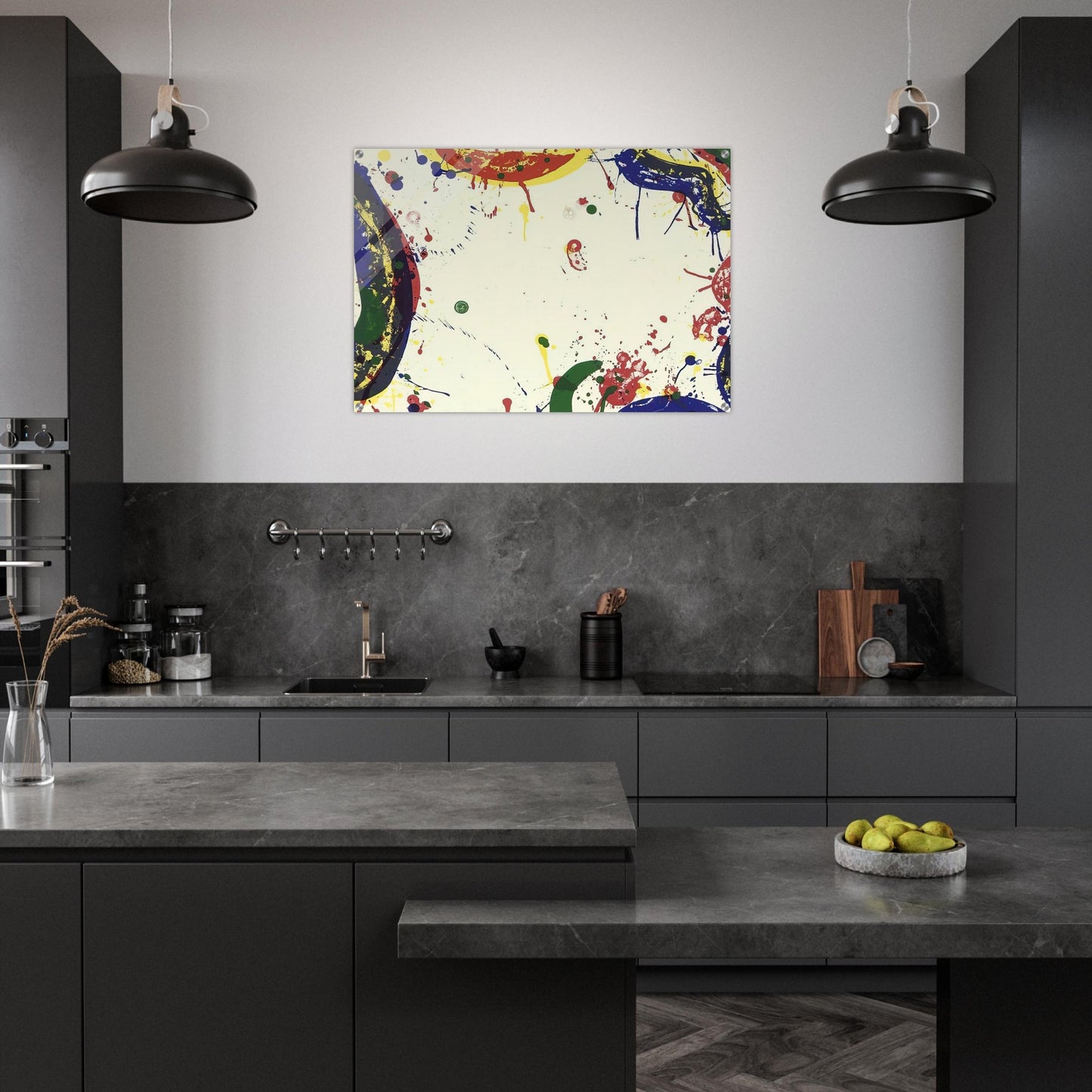 Sun Up - Sam Francis Acrylic Print - 70x100 cm / 28x40″ inches