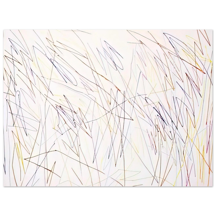 Ronnie Landfield - Iceberg - 1974 75x100 cm / 30x40inches Fine Art Poster