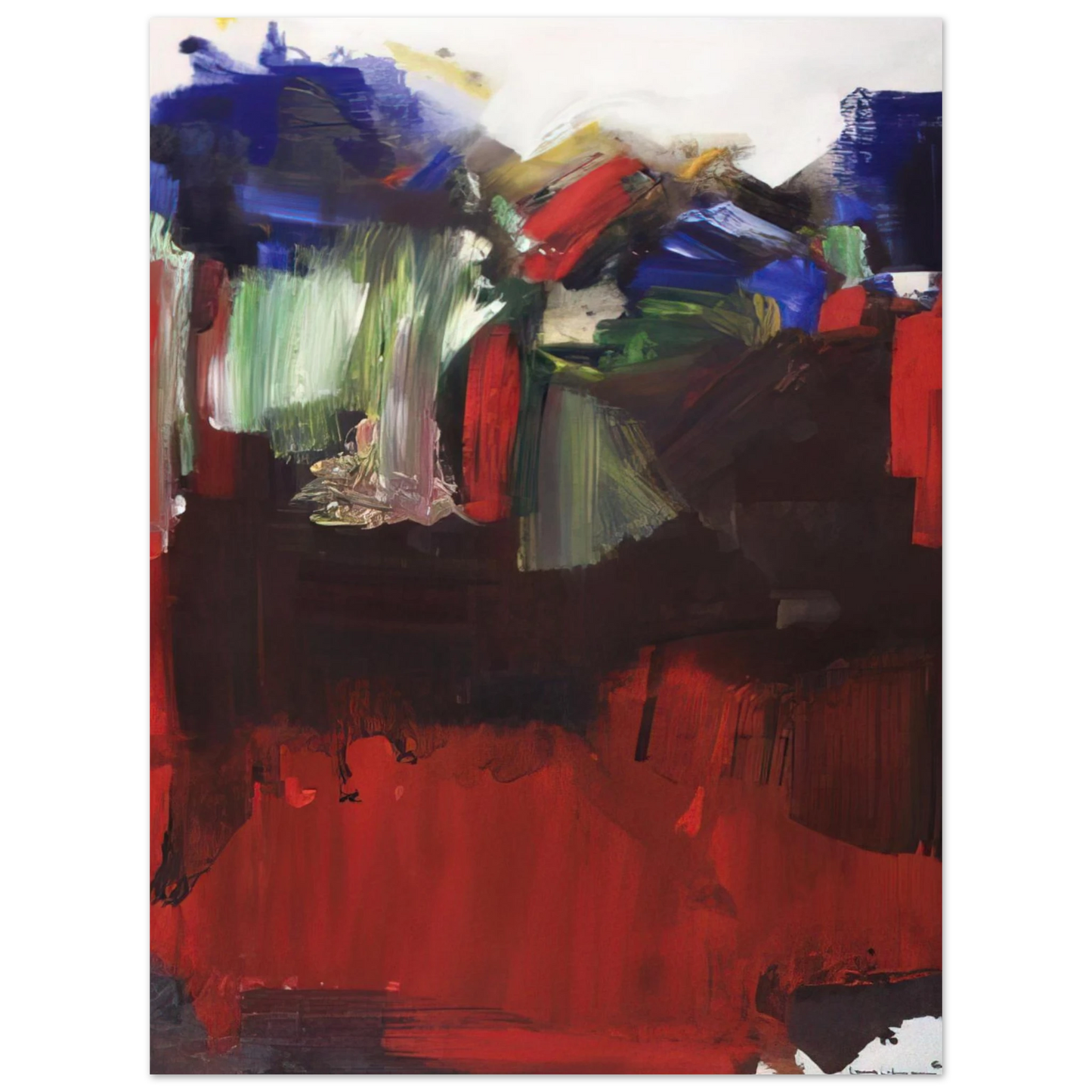 Hans Hofmann - Nulli Secundus Fine Art Poster - Default Title