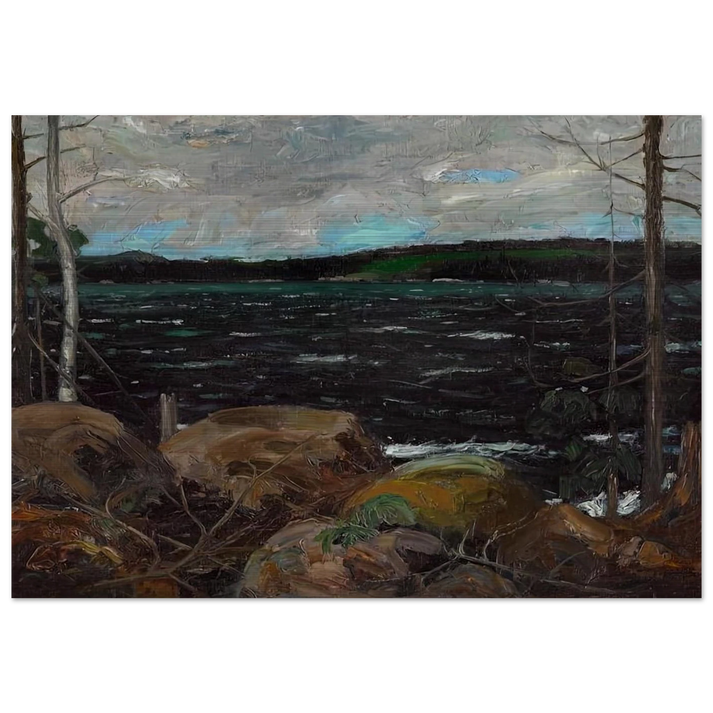 NORTHERN LAKE 1913 - Tom Thomson Brushed Aluminum Print - 70x100 cm / 28x40 inches | Tom Thomson Aluminum Print | Tom Thomson Prints