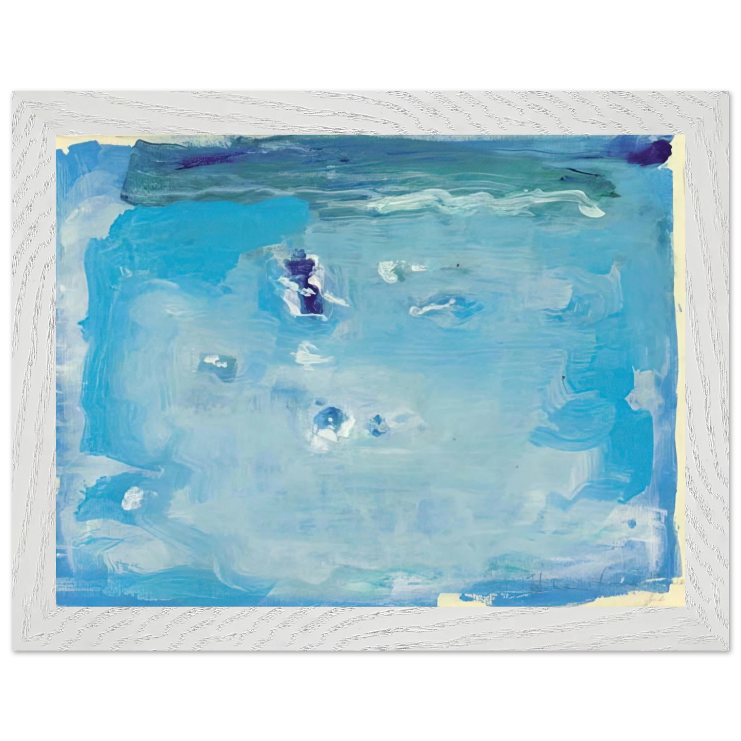 Helen Frankenthaler - Untitled - Color Field Painting, Lyrical Abstraction Wall art - A3 (29.7 x 42 cm) - Fine Art Poster - -
