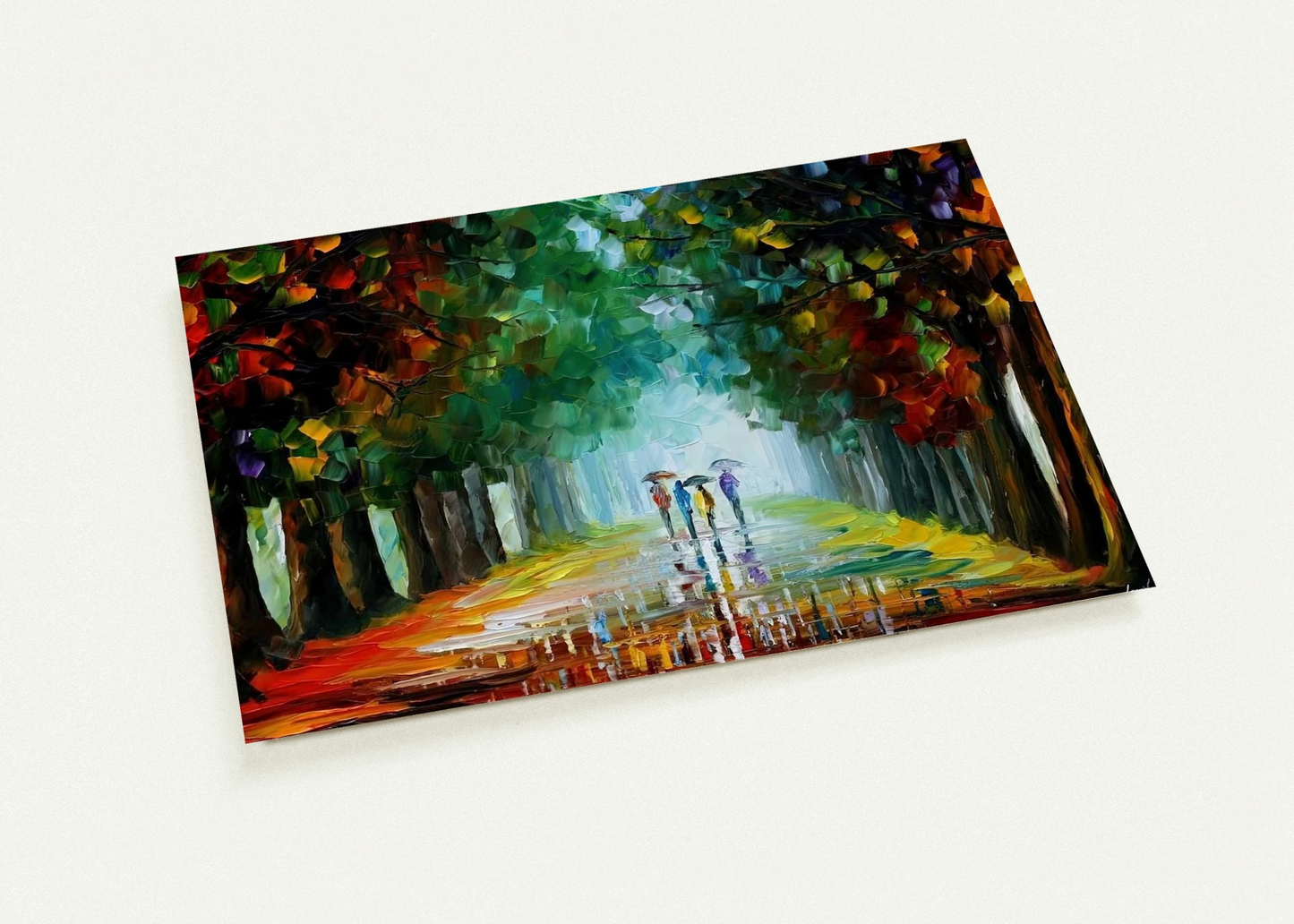 Leonid Afremov By Leonid Afremov Pack of 10 Post Cards | Leonid Afremov Post Cards | A6 (10.5 x 14.8 cm) - 4.1 x 5.8 inches