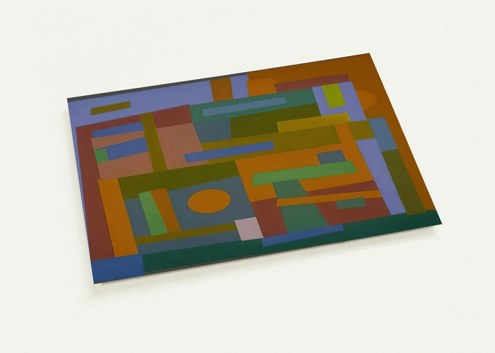 Number 30 - 1938 By Ad Reinhardt Pack of 10 Post Cards | Ad Reinhardt Post Cards | A6 (10.5 x 14.8 cm) - 4.1 x 5.8 inches