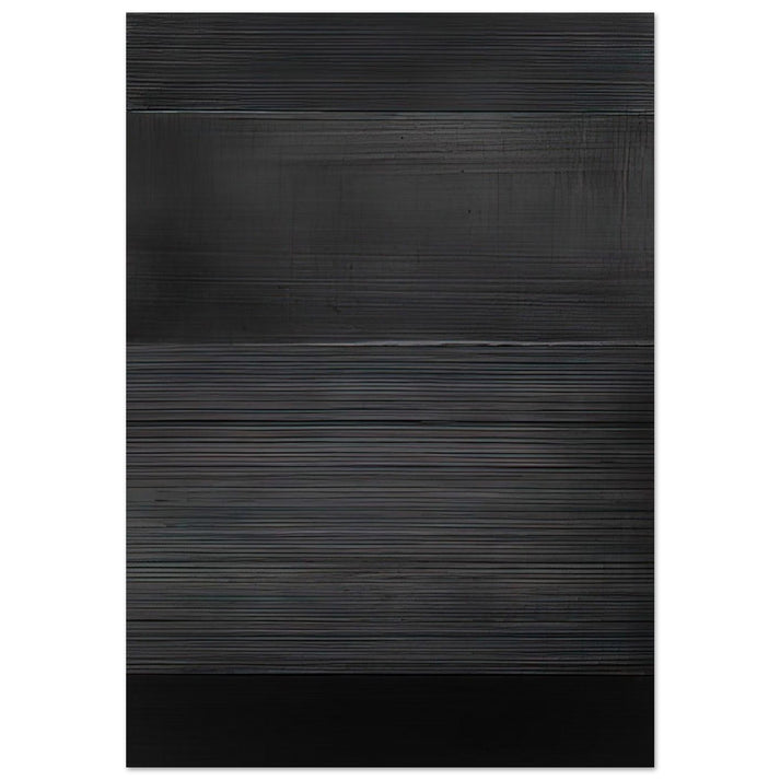 Peinture 324 x 181 cm, 17 novembre 2008 - 2008 - Pierre Soulages Brushed Aluminum Print - 70x100 cm / 28x40 inches | Pierre Soulages Aluminum Print | Pierre Soulages Prints