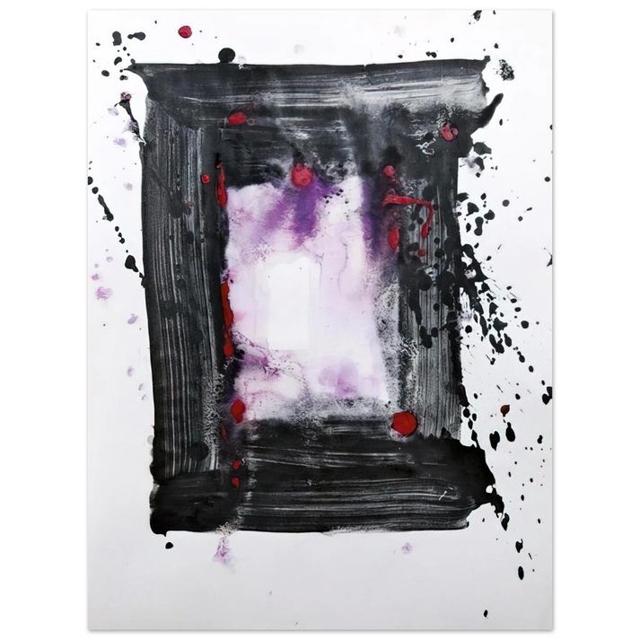 Sam Francis - Untitled SF75-1117 75x100 cm / 30x40inches Fine Art Poster