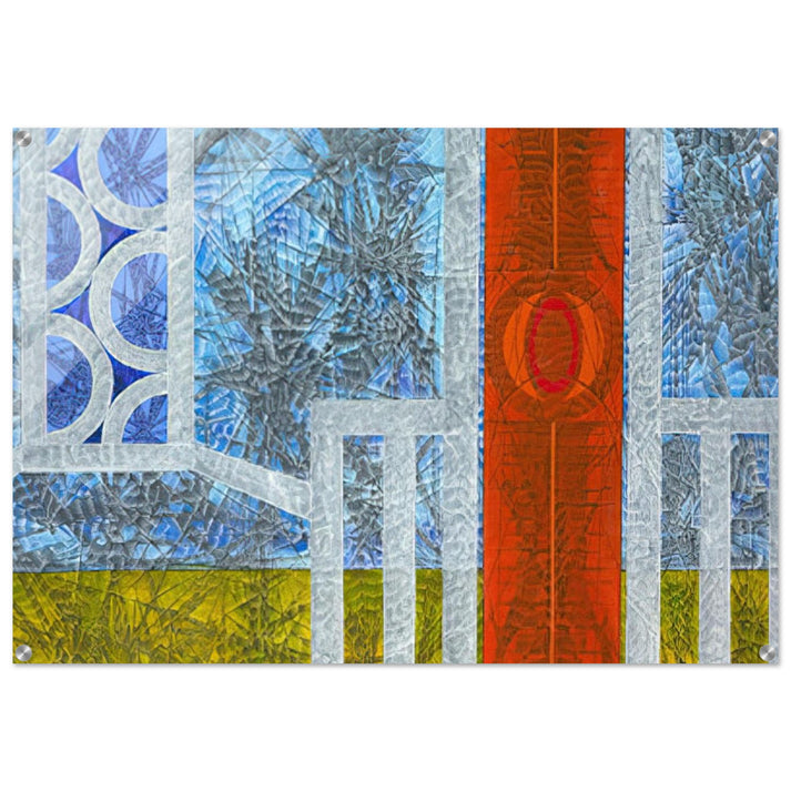 Epilogue - 1974 - Jimmy Ernst Acrylic Print - 70x100 cm / 28x40″ inches | Jimmy Ernst Wall Art | Jimmy Ernst Prints