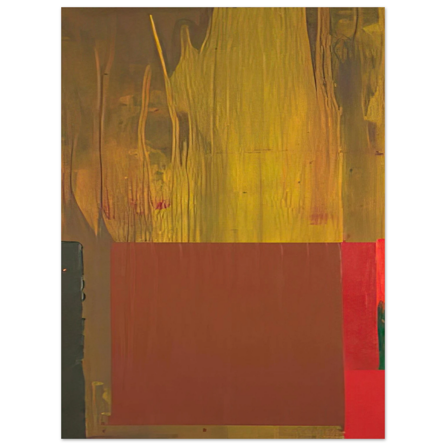 John Hoyland - 25. 4. 69 - 1969 Fine Art Poster - Default Title