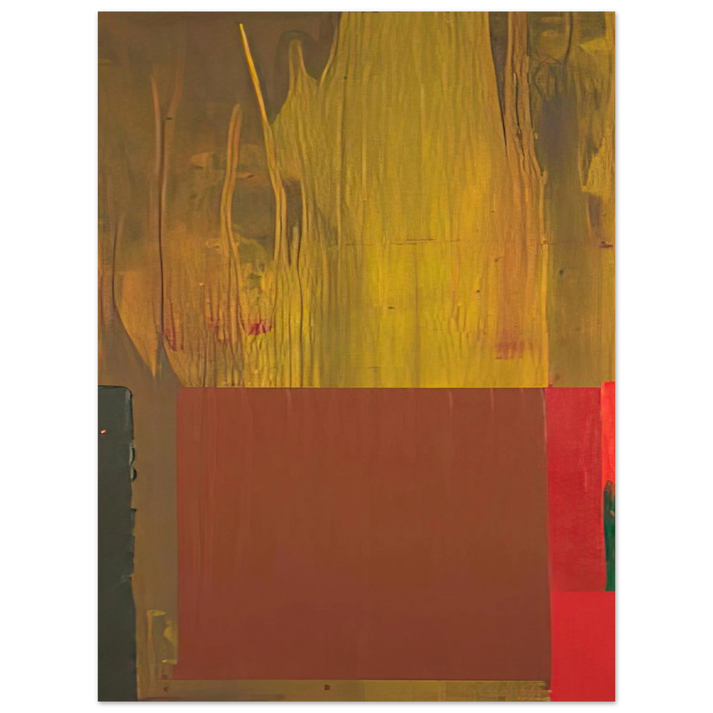 John Hoyland - 25. 4. 69 - 1969 75x100 cm / 30x40inches Fine Art Poster