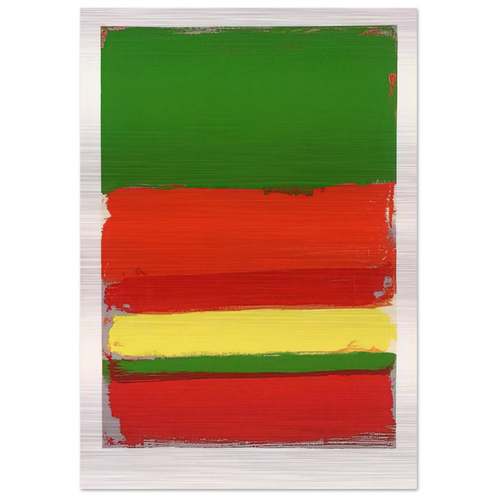 Untitled from the Shapes of Colour - 1978 - Patrick Heron Brushed Aluminum Print - 70x100 cm / 28x40 inches | Patrick Heron Aluminum Print | Patrick Heron Prints