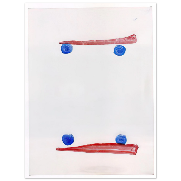 Raoul De Keyser - Opponents - 2007 75x100 cm / 30x40inches Fine Art Poster