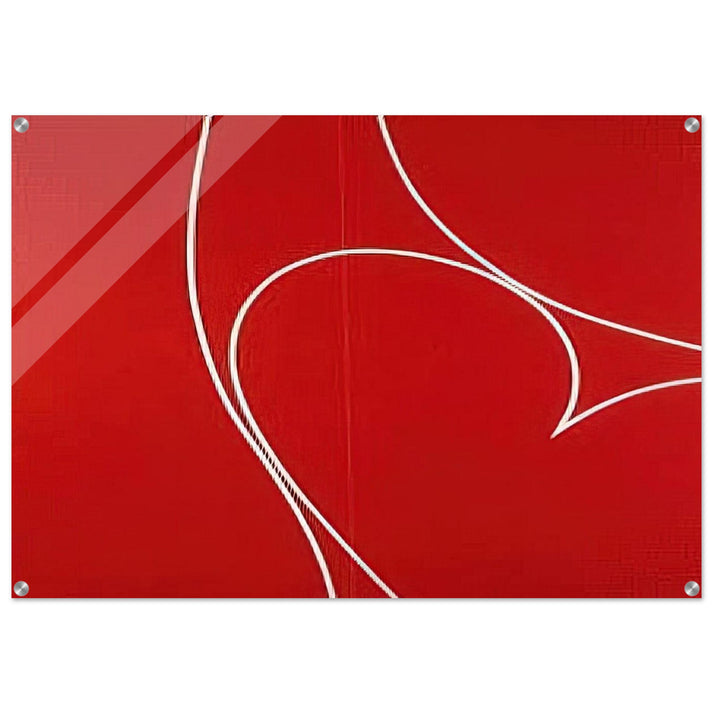 Untitled - 1966 - Lorser Feitelson Acrylic Print - 70x100 cm / 28x40″ inches | Lorser Feitelson Wall Art | Lorser Feitelson Prints