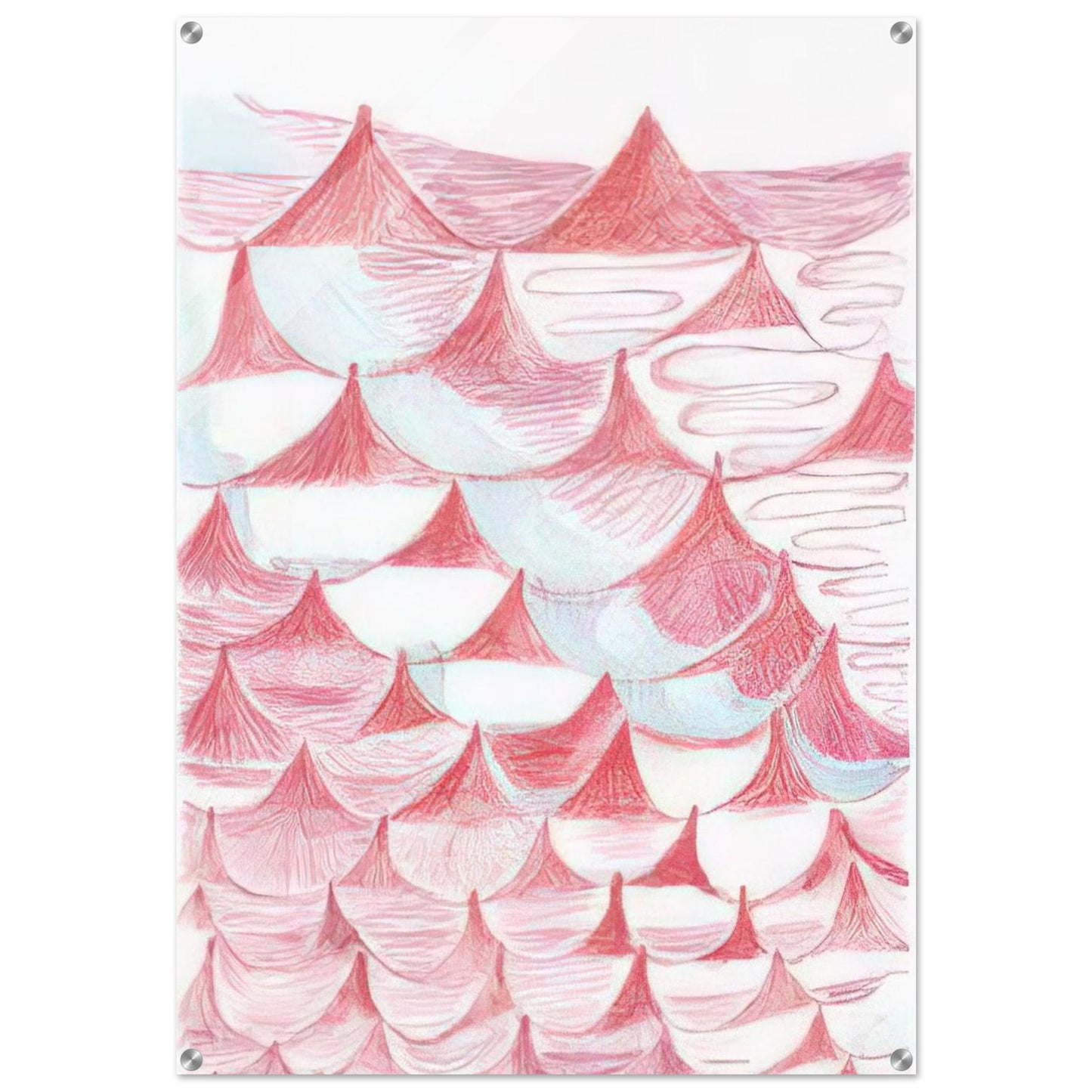 UNTITLED 1995 5 - Louise Bourgeois Acrylic Print - 70x100 cm / 28x40″ inches | Louise Bourgeois Wall Art | Louise Bourgeois Prints