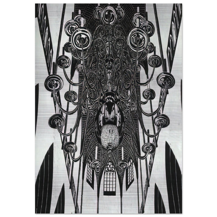 ESCHER (2) - MC Escher Brushed Aluminum Print - 70x100 cm / 28x40 inches | MC Escher Aluminum Print | MC Escher Prints