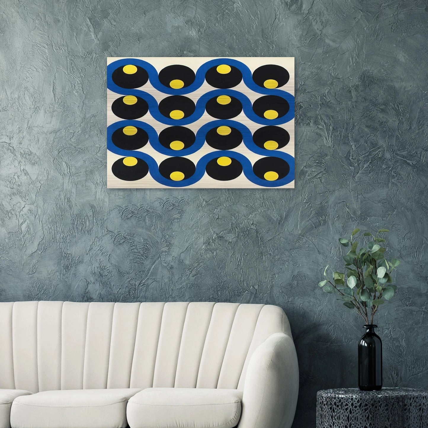 Beat - 1952 - Alexander Liberman Brushed Aluminum Print - 70x100 cm / 28x40 inches | Alexander Liberman Aluminum Print | Alexander Liberman Prints