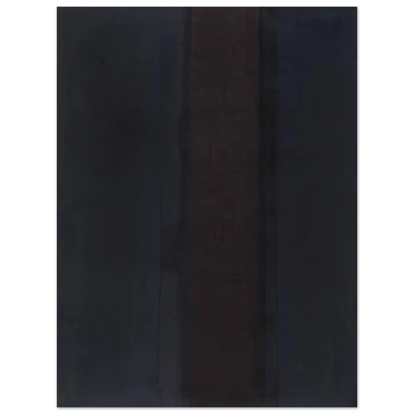 Yun Hyong-keun - Umber Blue - 1987 Fine Art Poster - Default Title