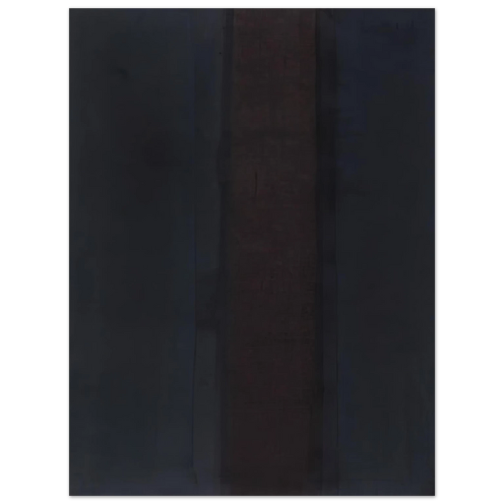 Yun Hyong-keun - Umber Blue - 1987 75x100 cm / 30x40inches Fine Art Poster