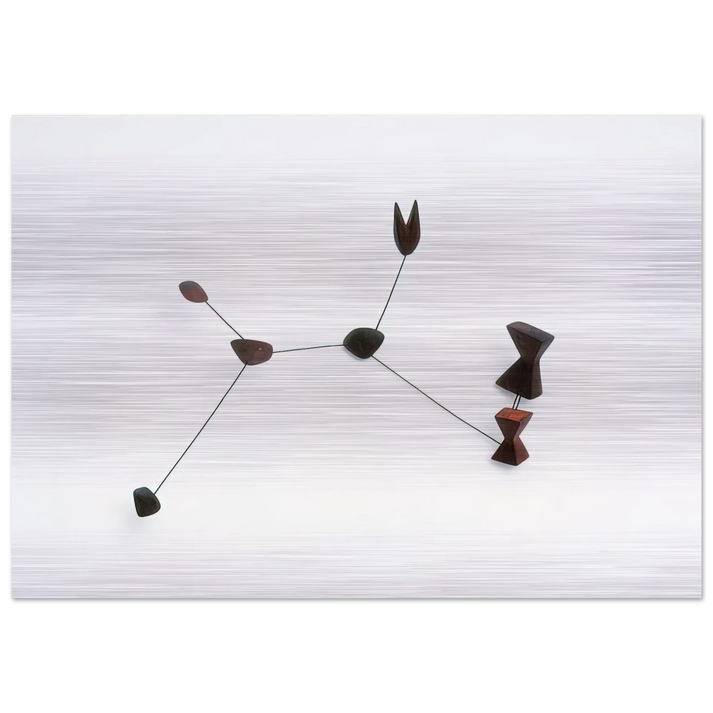 CONSTELLATION 1944 - Alexander Calder Brushed Aluminum Print - 70x100 cm / 28x40 inches | Alexander Calder Aluminum Print | Alexander Calder Prints