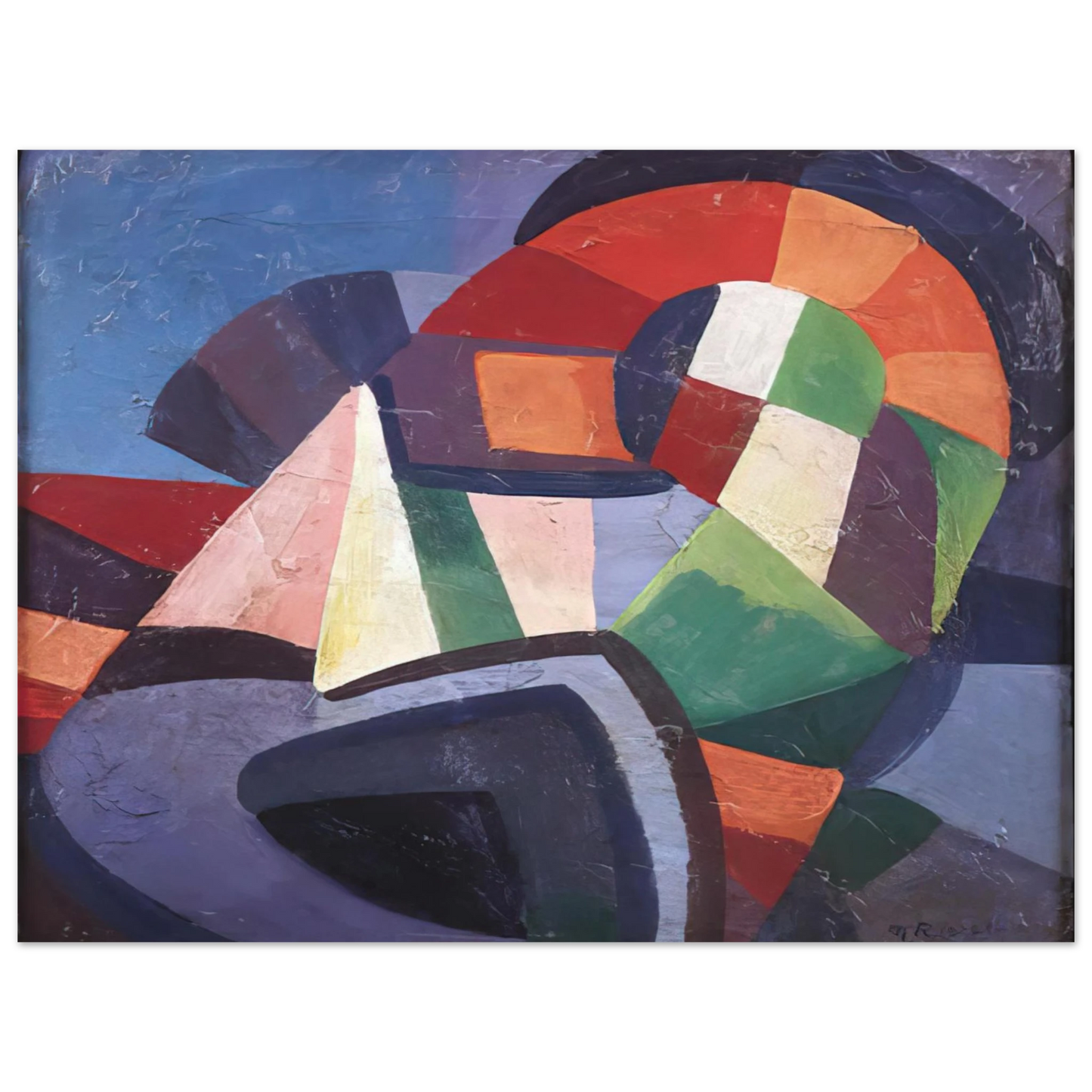 Morgan Russell - Synchromy - 1915 Fine Art Poster - Default Title