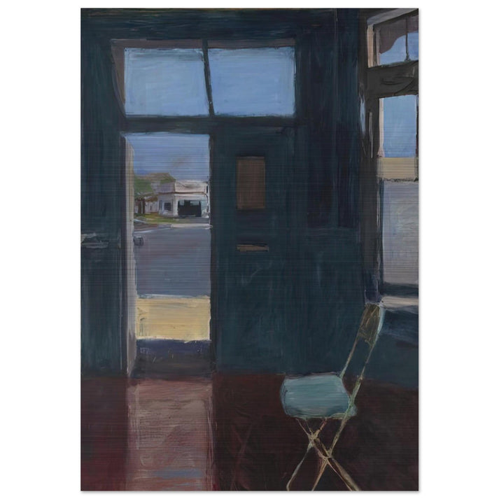 Interior with Doorway - Richard Diebenkorn Brushed Aluminum Print - 70x100 cm / 28x40 inches | Richard Diebenkorn Aluminum Print | Richard Diebenkorn Prints