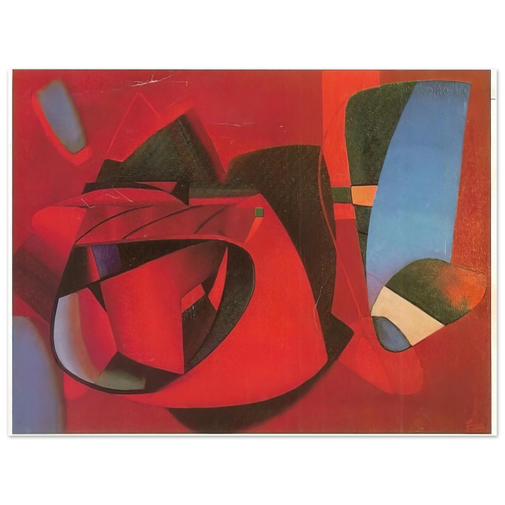 John Ferren - Composition - 1937 75x100 cm / 30x40inches Fine Art Poster