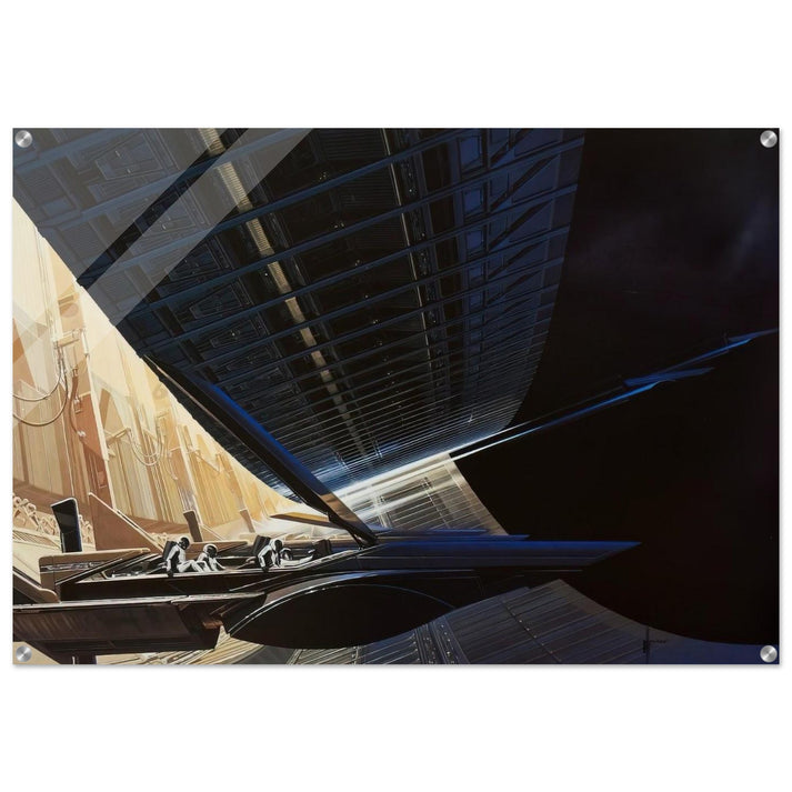 Syd Mead - Syd Mead Acrylic Print - 70x100 cm / 28x40″ inches