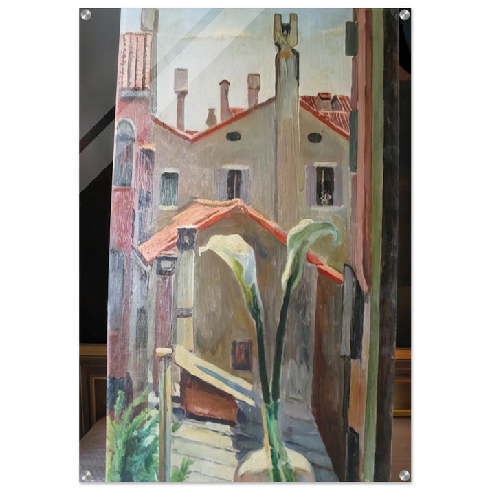 ROOFS - Vanessa Bell Acrylic Print - 70x100 cm / 28x40″ inches