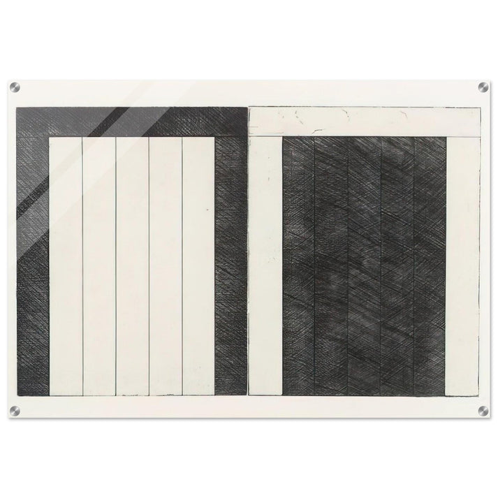 For Caroline - 1977 - Brice Marden Acrylic Print - 70x100 cm / 28x40″ inches